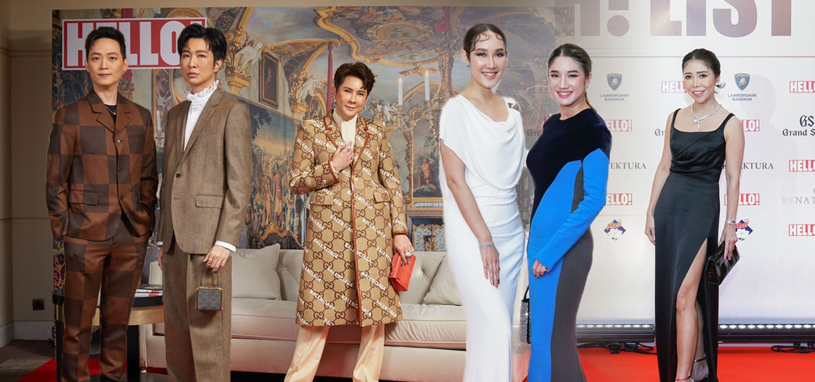 ประมวลภาพ 17 Best Dressed เซเลบริตี้เมืองไทยจากงานดินเนอร์ 'H! List 2021'